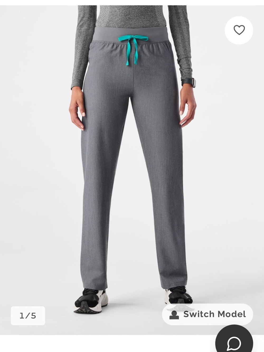 FIGS WOMENS MEDIUM LIVINGSTON SCRUB PANTS